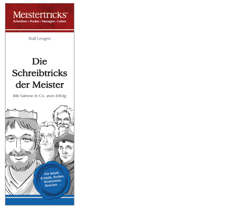 Die Schreibtricks </br> der Meister